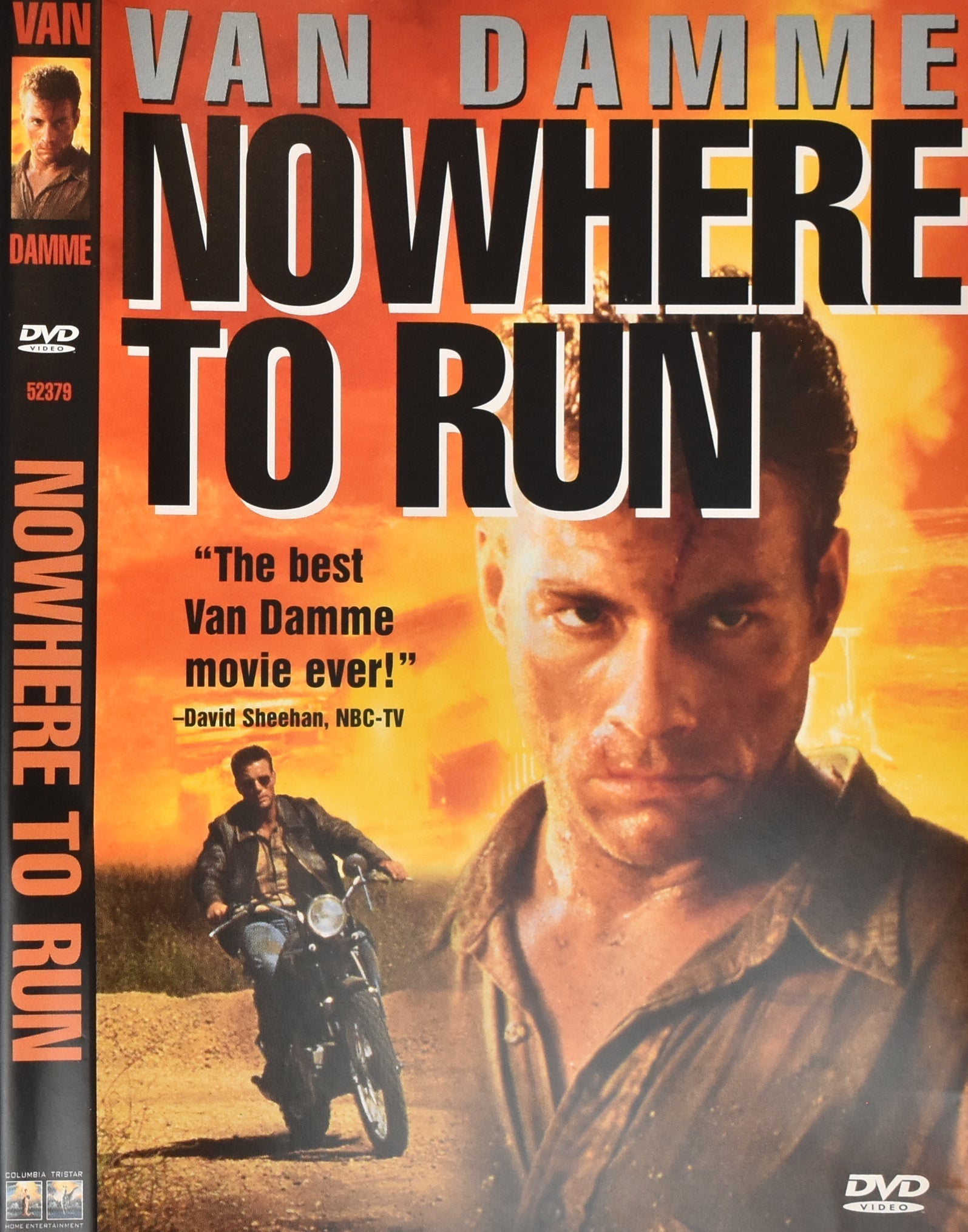 Nowhere to Run Dvd Movie Used Van Damme