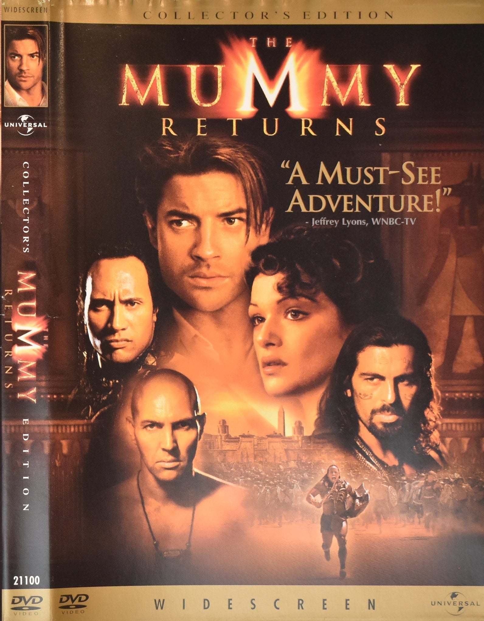 The Mummy Returns Dvd Movie Used