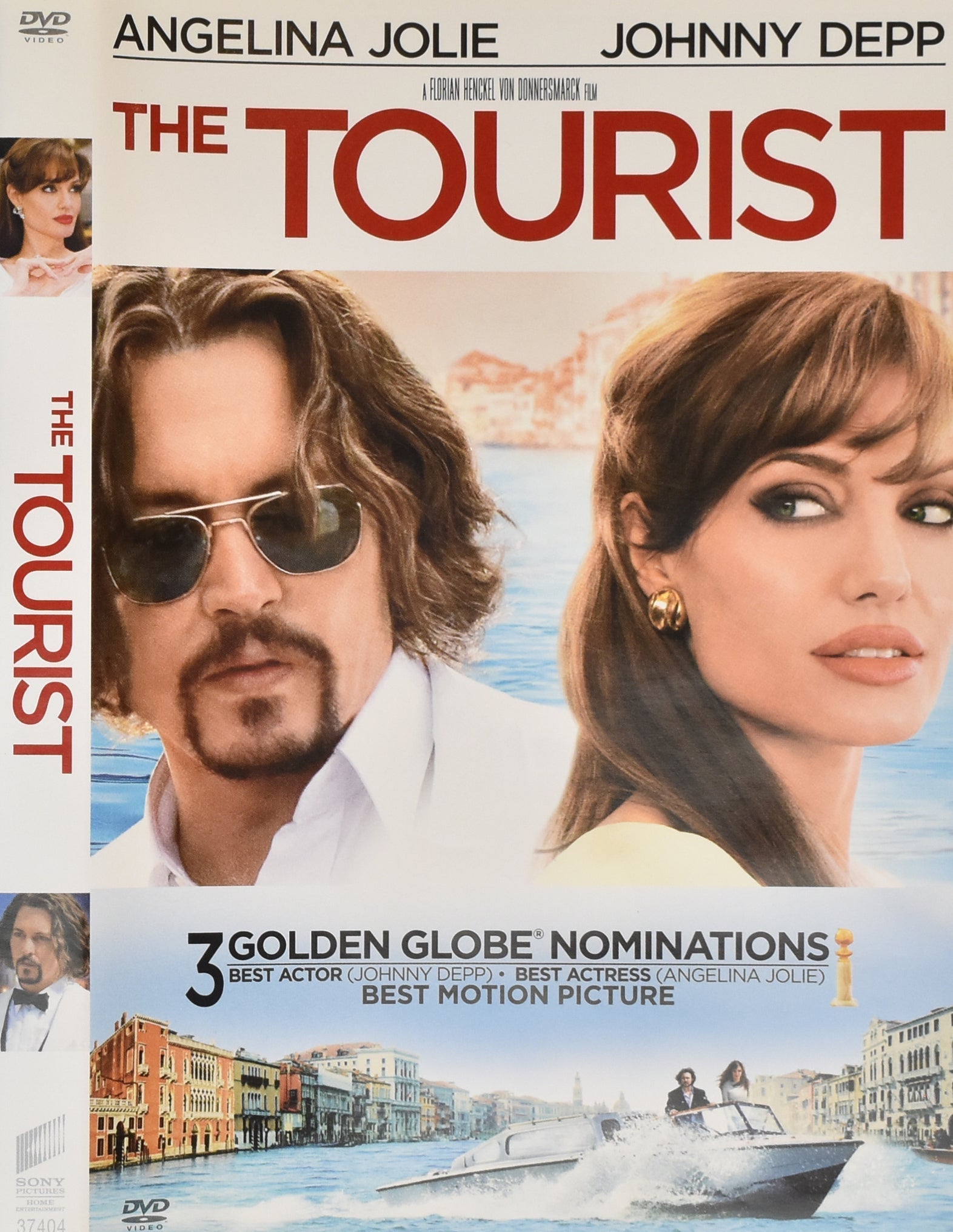 The Tourist Dvd Movie Used Johnny Depp