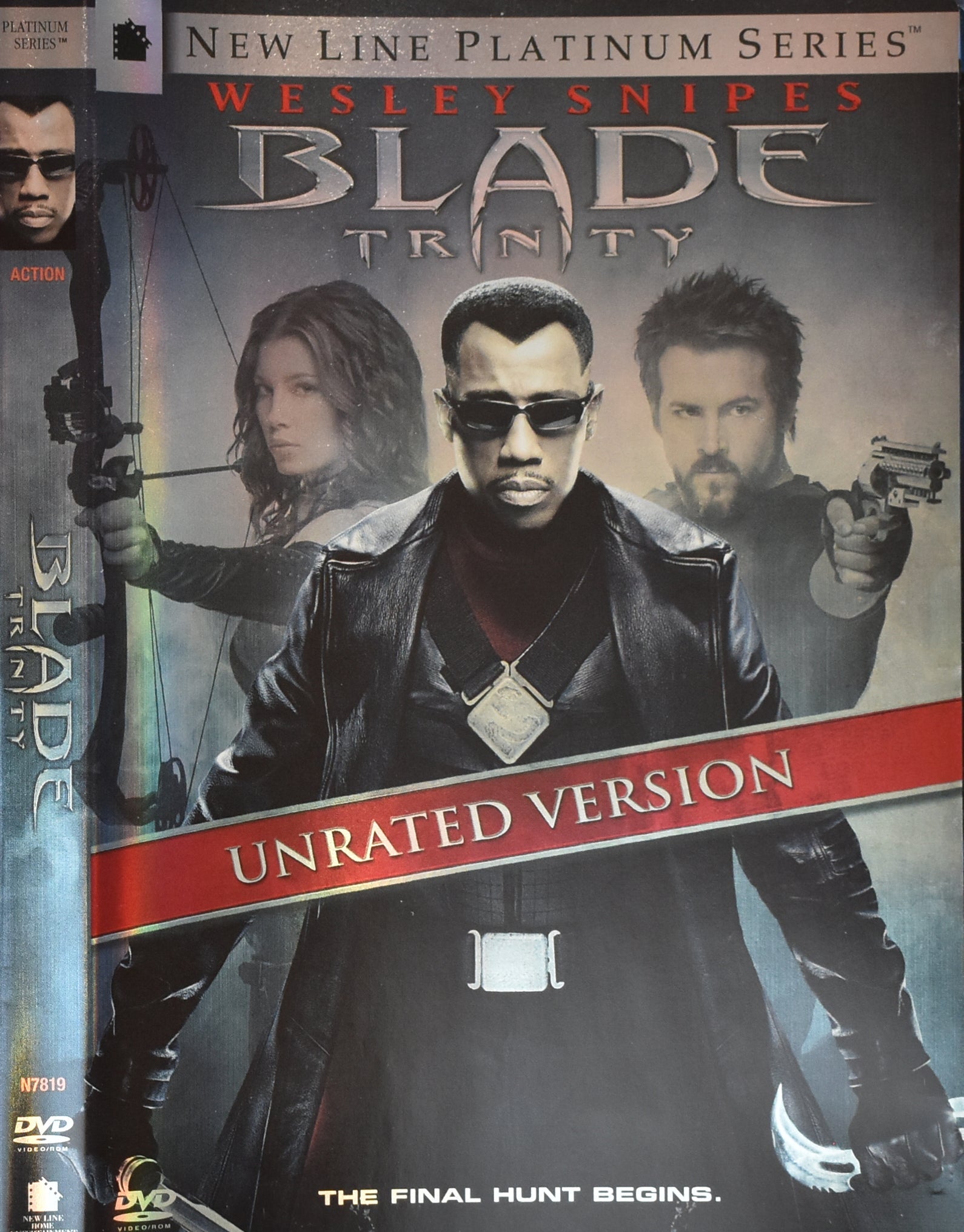 Blade Trinity Dvd Movie Used