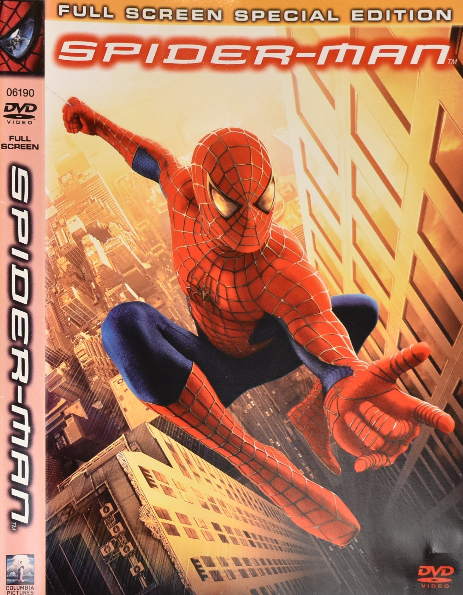 Spiderman Dvd Movie Used