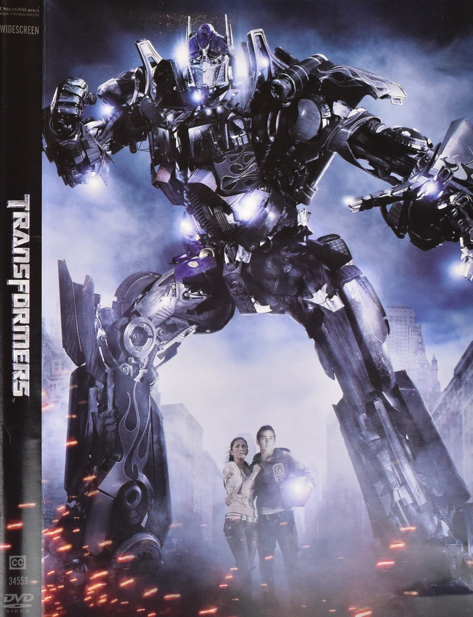 Transformers Dvd Movie Used