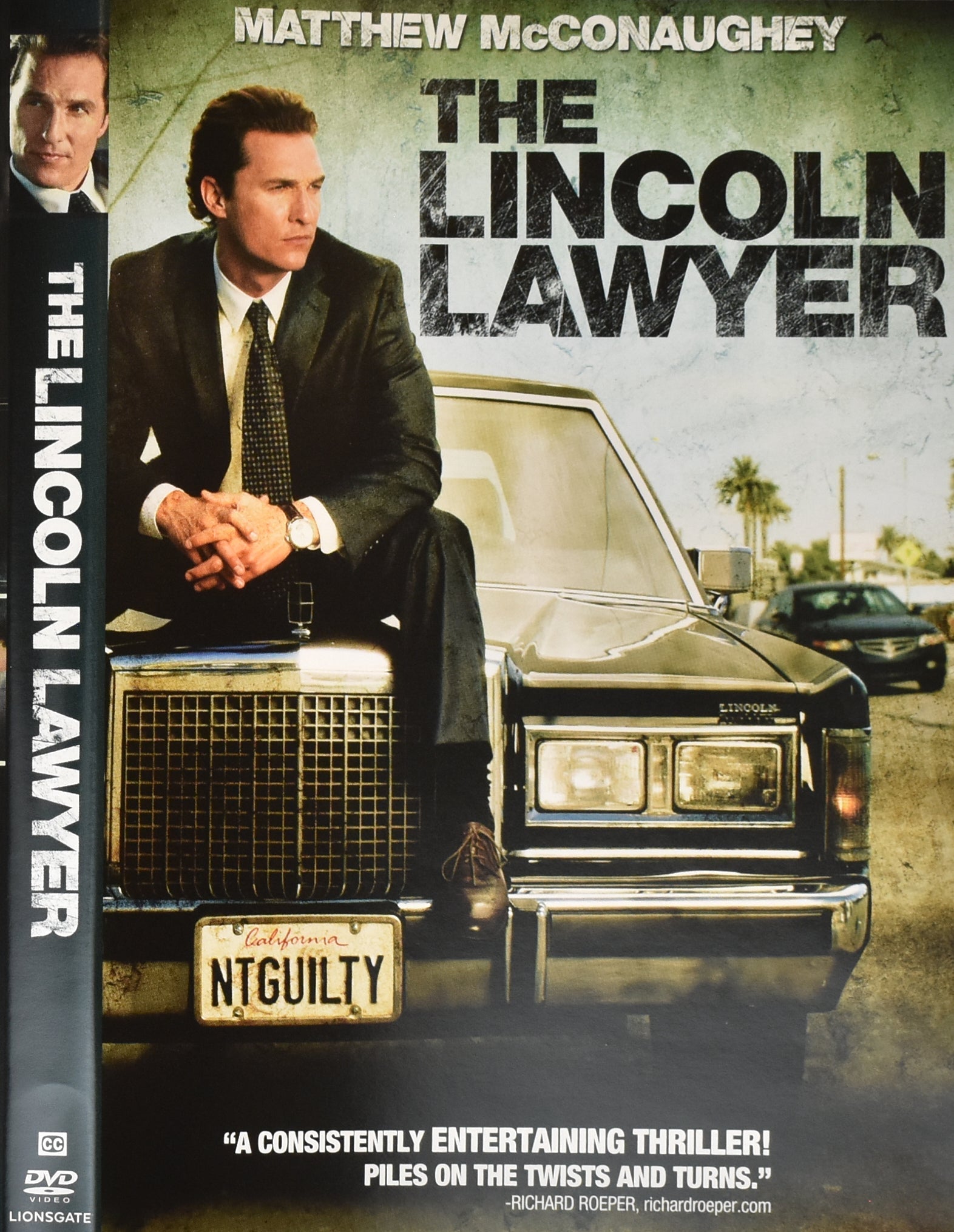 The Lincoln Lawyer Dvd Movie Used Matthew McConaughey
