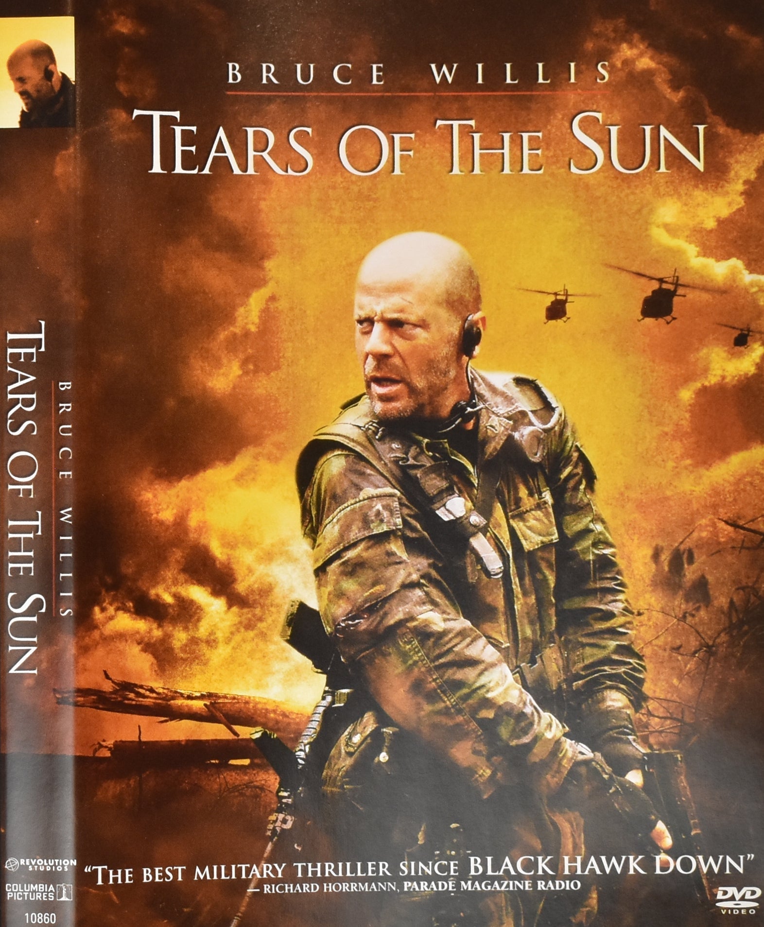 Tears of the Sun Bruce Willis Dvd Movie Used