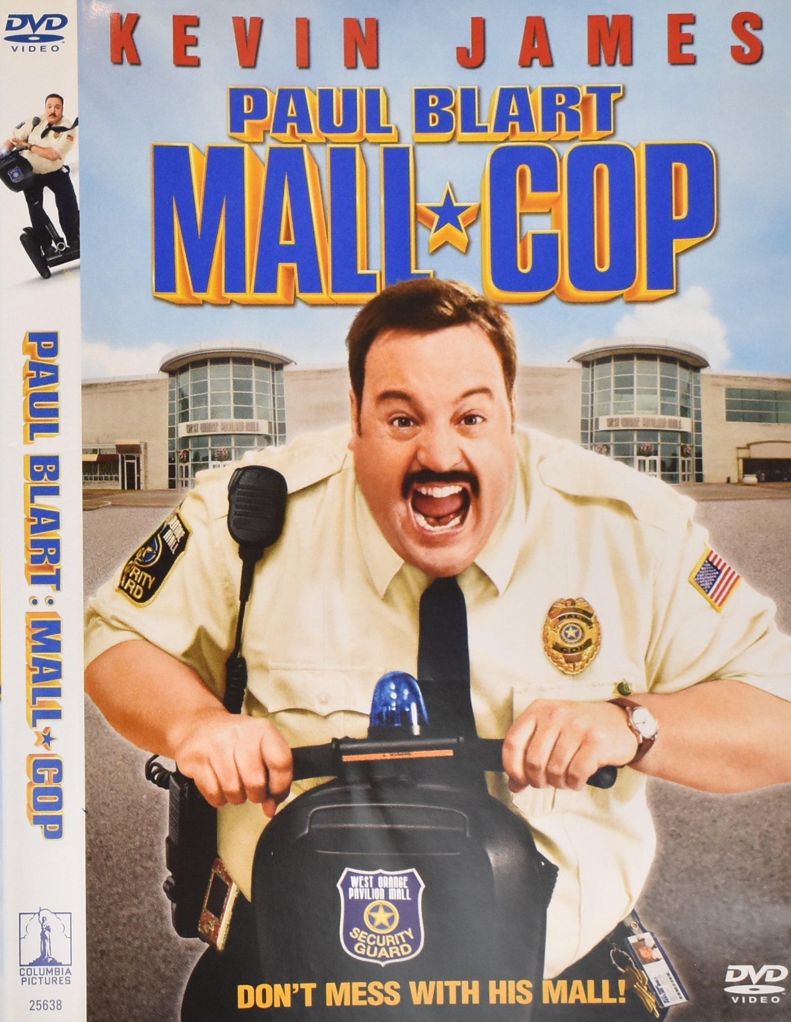 Paul Blart Mall Cop Kevin James Dvd Movie Used