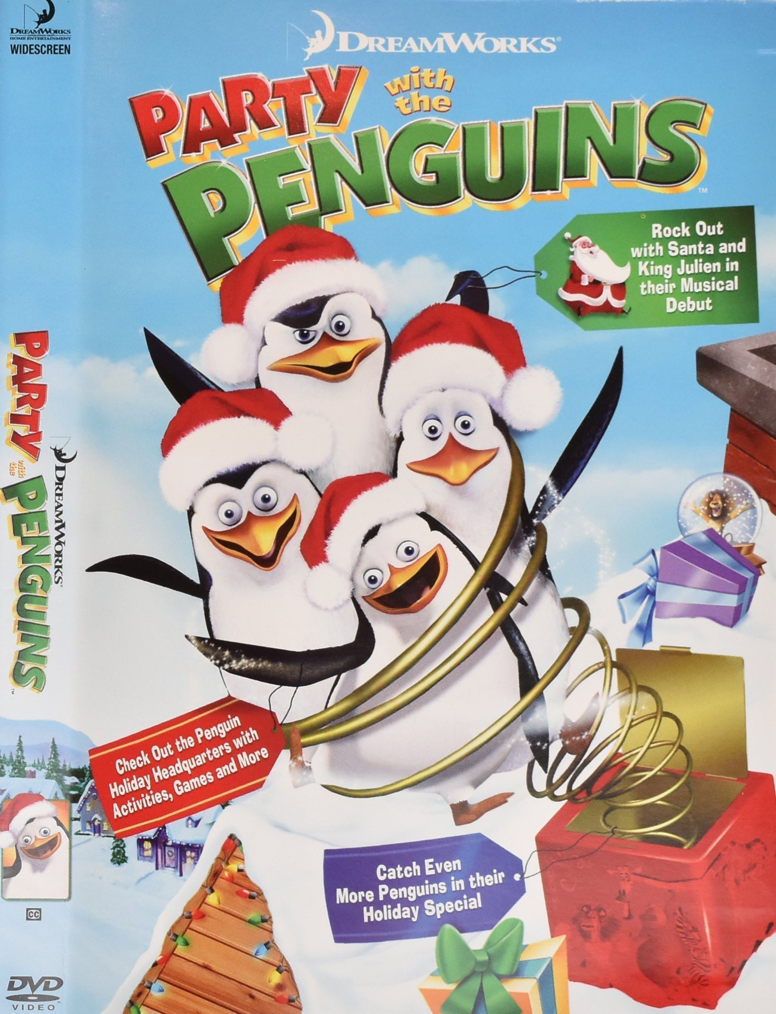 Party with the Penguins Dvd Movie Used Dream Works