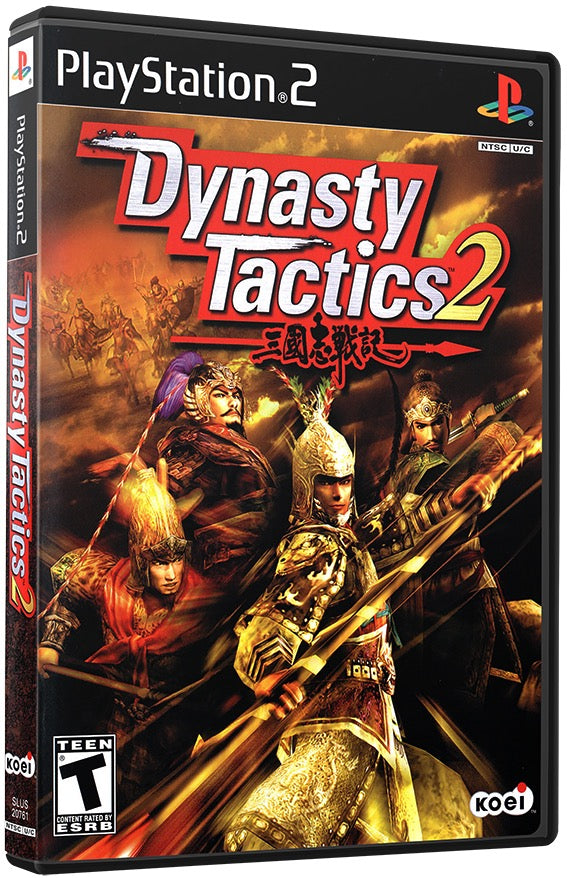 Dynasty Tactics 2 PS2 Sony Playstation 2 Used Video Game PS2