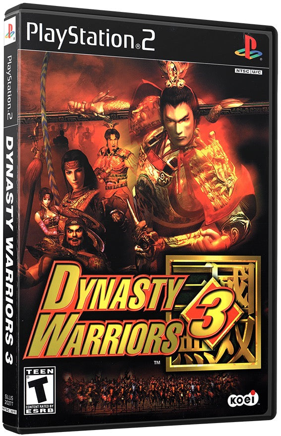 Dynasty Warriors 3 PS2 Sony Playstation 2 Used Video Game PS2