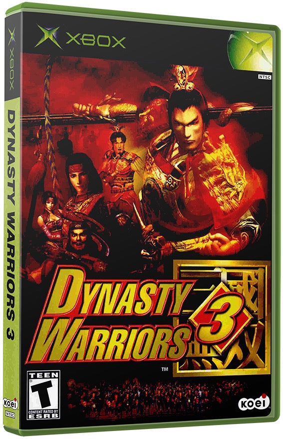 Dynasty Warriors 3 Used Microsoft XBOX Original Video Game