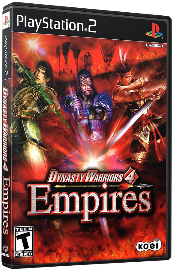 Dynasty Warriors 4 - Empires PS2 Sony Playstation 2 Used Video Game PS2