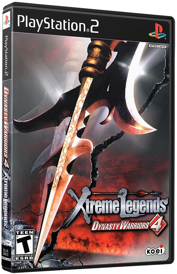 Dynasty Warriors 4 - Xtreme Legends PS2 Sony Playstation 2 Used Video Game PS2
