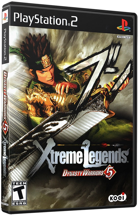 Dynasty Warriors 5 - Xtreme Legends PS2 Sony Playstation 2 Used Video Game PS2
