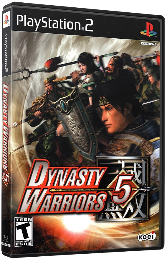 Dynasty Warriors 5 PS2 Sony Playstation 2 Used Video Game PS2