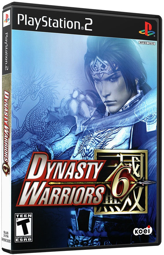 Dynasty Warriors 6 PS2 Sony Playstation 2 Used Video Game PS2