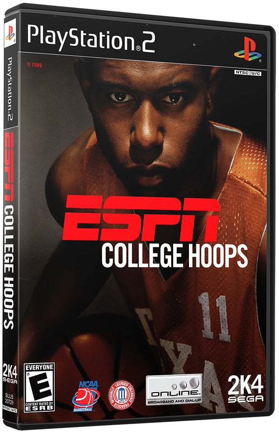 ESPN College Hoops PS2 Sony Playstation 2 Used Video Game PS2