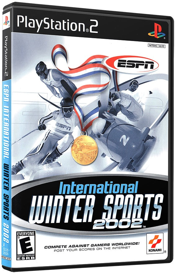 ESPN International Winter Sports 2002 PS2 Sony Playstation 2 Used Video Game PS2