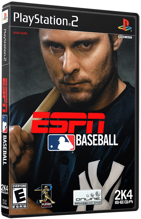 ESPN Major League Baseball PS2 Sony Playstation 2 Used Video Game PS2