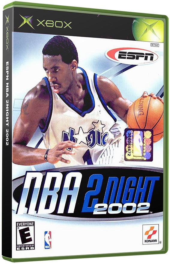 ESPN NBA 2Night 2002 Used Microsoft XBOX Original Video Game