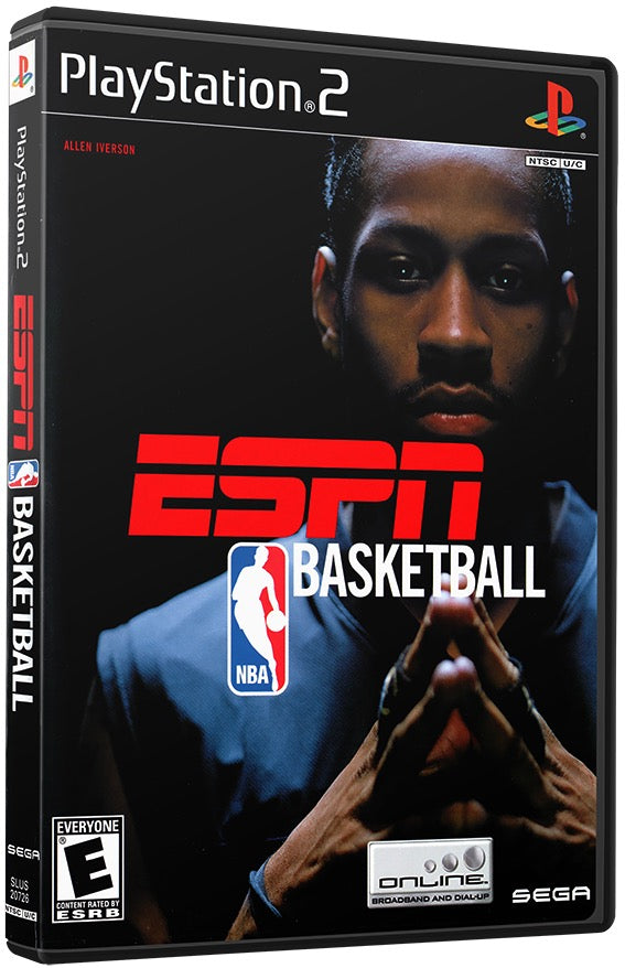 ESPN NBA Basketball PS2 Sony Playstation 2 Used Video Game PS2