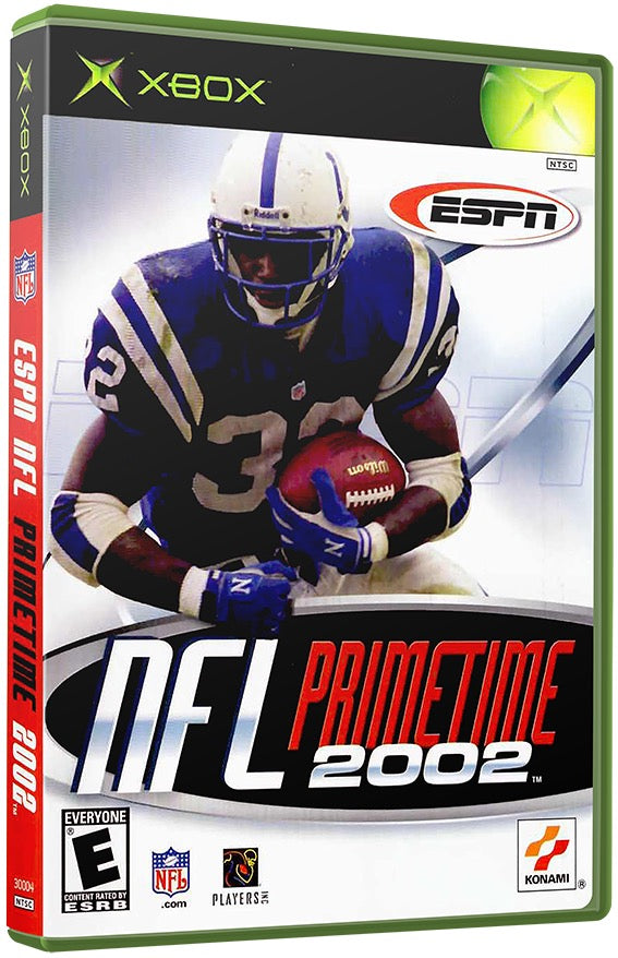 ESPN NFL PrimeTime 2002 Used Microsoft XBOX Original Video Game