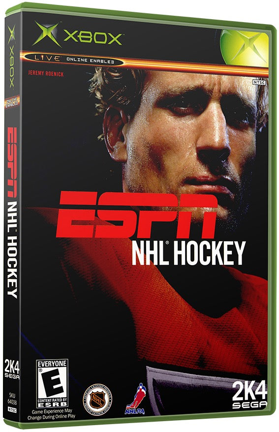 ESPN NHL Hockey Used Microsoft XBOX Original Video Game
