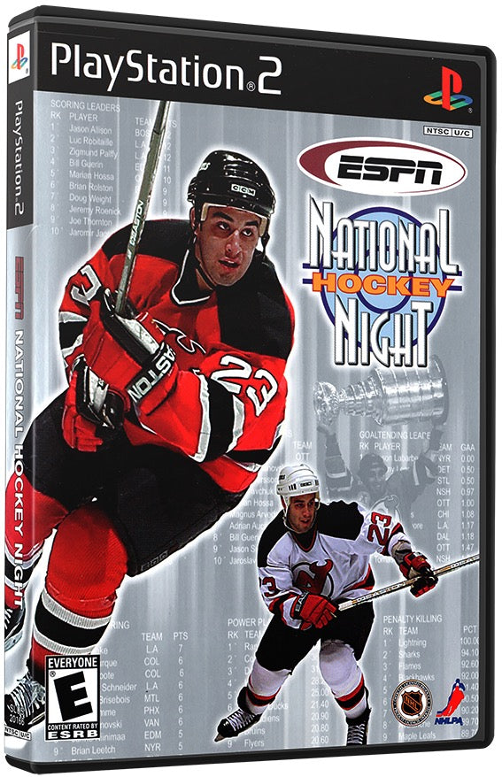 ESPN National Hockey Night PS2 Sony Playstation 2 Used Video Game PS2