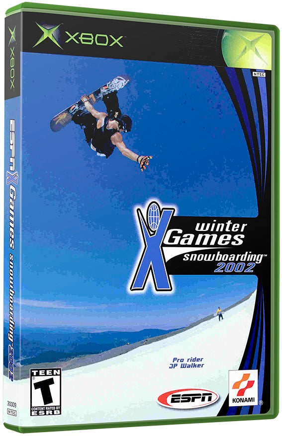 ESPN Winter X-Games Snowboarding 2002 Used Microsoft XBOX Original Video Game
