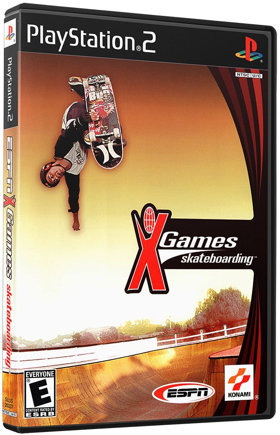 ESPN X Games Skateboarding PS2 Sony Playstation 2 Used Video Game PS2