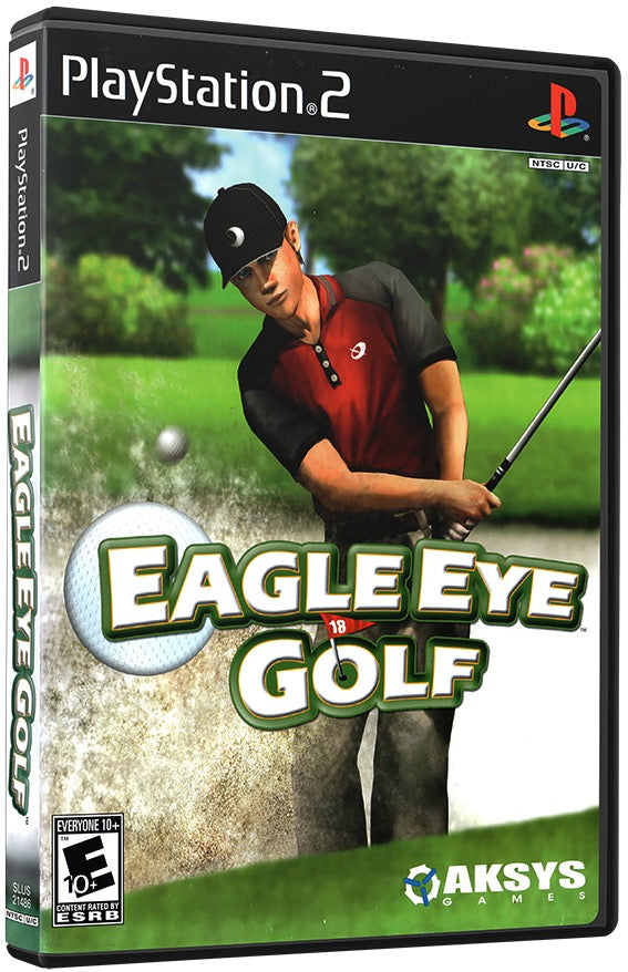 Eagle Eye Golf PS2 Sony Playstation 2 Used Video Game PS2