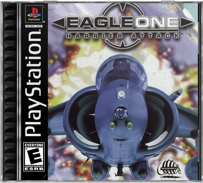 Eagle One - Harrier Attack PS1 Sony Playstation 1 Used Video Game