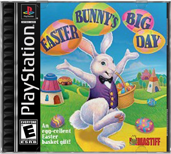 Easter Bunny's Big Day PS1 Sony Playstation 1 Used Video Game
