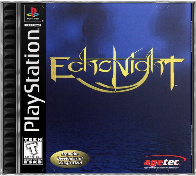Echo Night PS1 Sony Playstation 1 Used Video Game