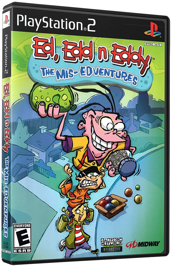 Ed, Edd n Eddy - The Mis-Edventures PS2 Sony Playstation 2 Used Video Game PS2