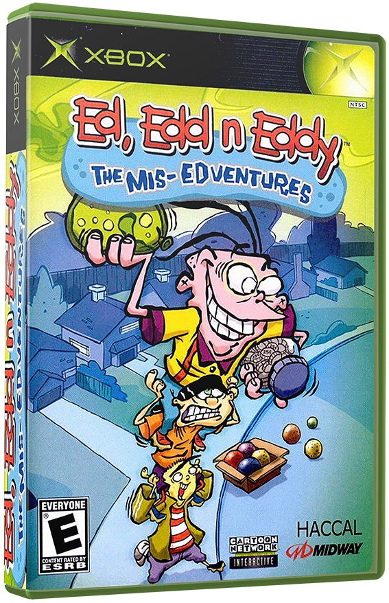 Ed, Edd n Eddy - The Mis-Edventures Used Microsoft XBOX Original Video Game