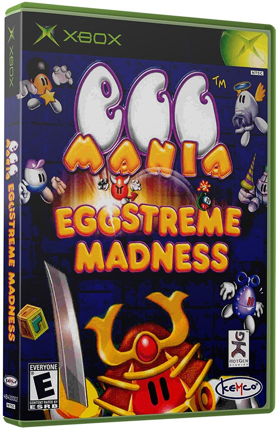 Egg Mania - Eggstreme Madness Used Microsoft XBOX Original Video Game