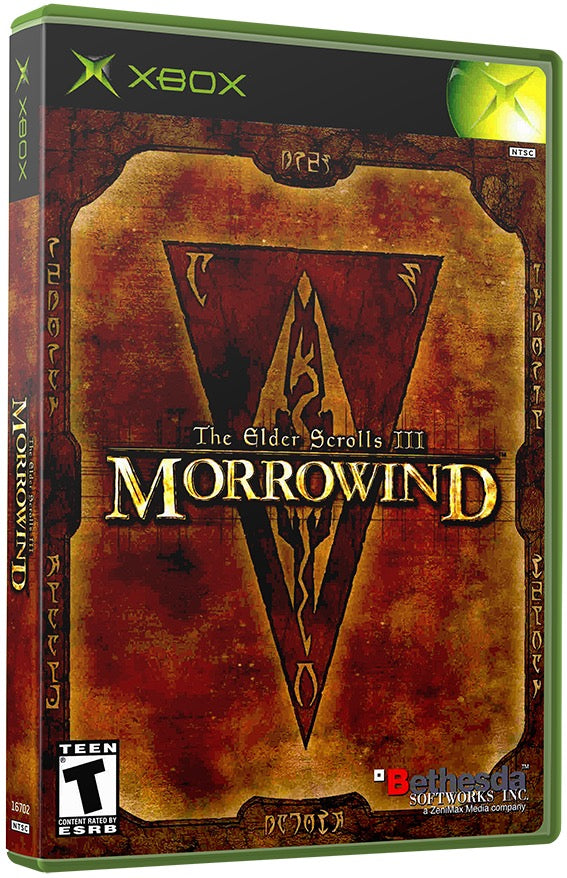 Elder Scrolls III, The - Morrowind Used Microsoft XBOX Original Video Game