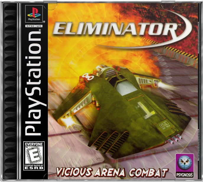 Eliminator PS1 Sony Playstation 1 Used Video Game