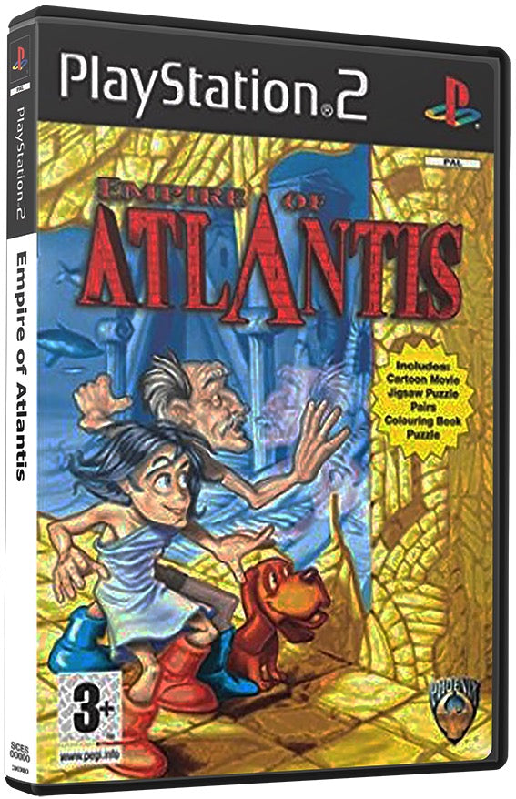 Empire of Atlantis PS2 Sony Playstation 2 Used Video Game PS2