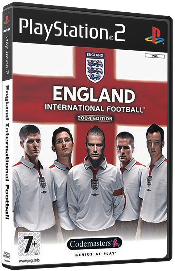 England International Football PS2 Sony Playstation 2 Used Video Game PS2