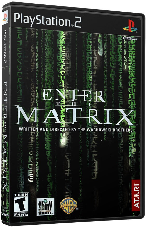 Enter the Matrix PS2 Sony Playstation 2 Used Video Game PS2