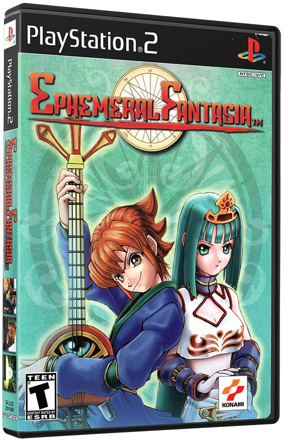 Ephemeral Fantasia PS2 Sony Playstation 2 Used Video Game PS2