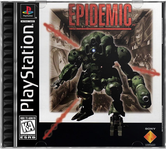 Epidemic PS1 Sony Playstation 1 Used Video Game