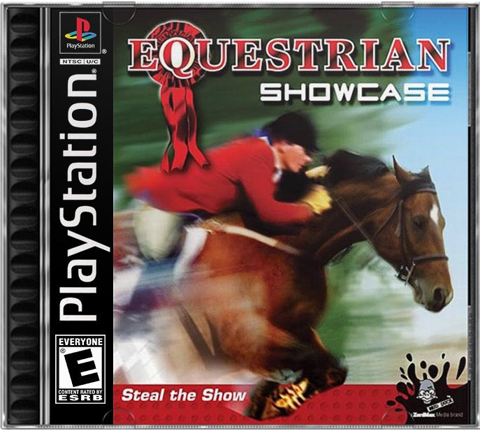 Equestrian Showcase PS1 Sony Playstation 1 Used Video Game