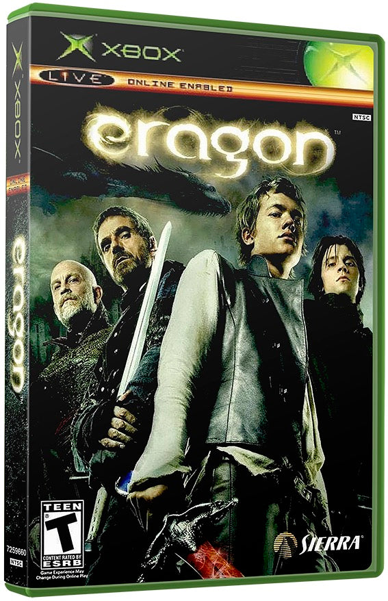 Eragon Used Microsoft XBOX Original Video Game