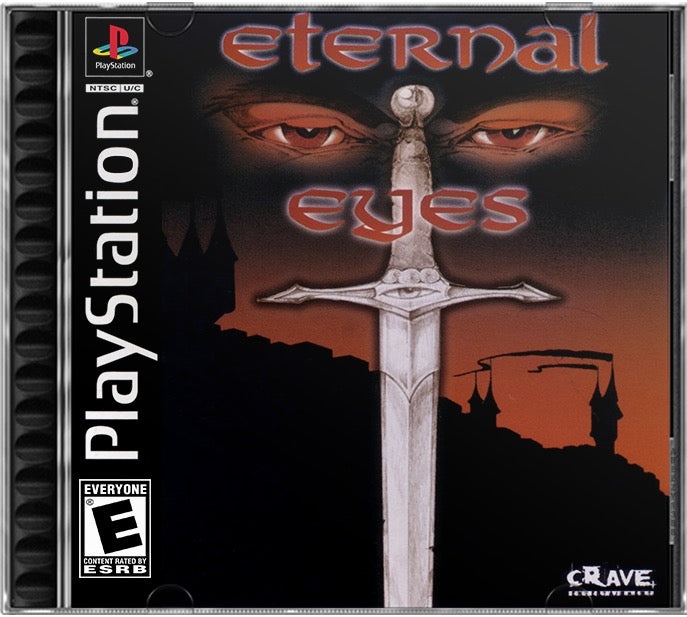 Eternal Eyes PS1 Sony Playstation 1 Used Video Game