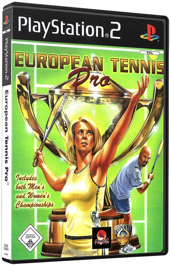 European Tennis Pro PS2 Sony Playstation 2 Used Video Game PS2