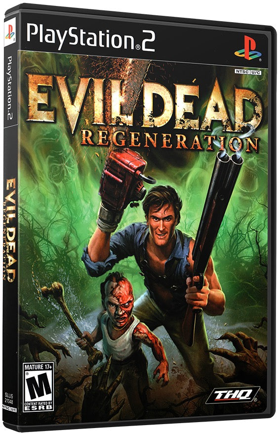 Evil Dead - Regeneration PS2 Sony Playstation 2 Used Video Game PS2