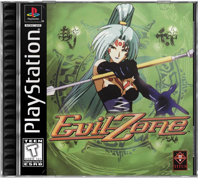 Evil Zone PS1 Sony Playstation 1 Used Video Game