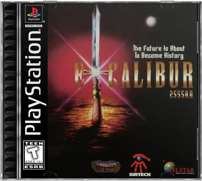 Excalibur 2555 A.D. PS1 Sony Playstation 1 Used Video Game