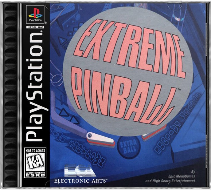 Extreme Pinball PS1 Sony Playstation 1 Used Video Game